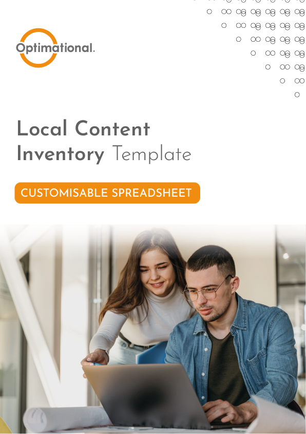 Local Content Inventory Template